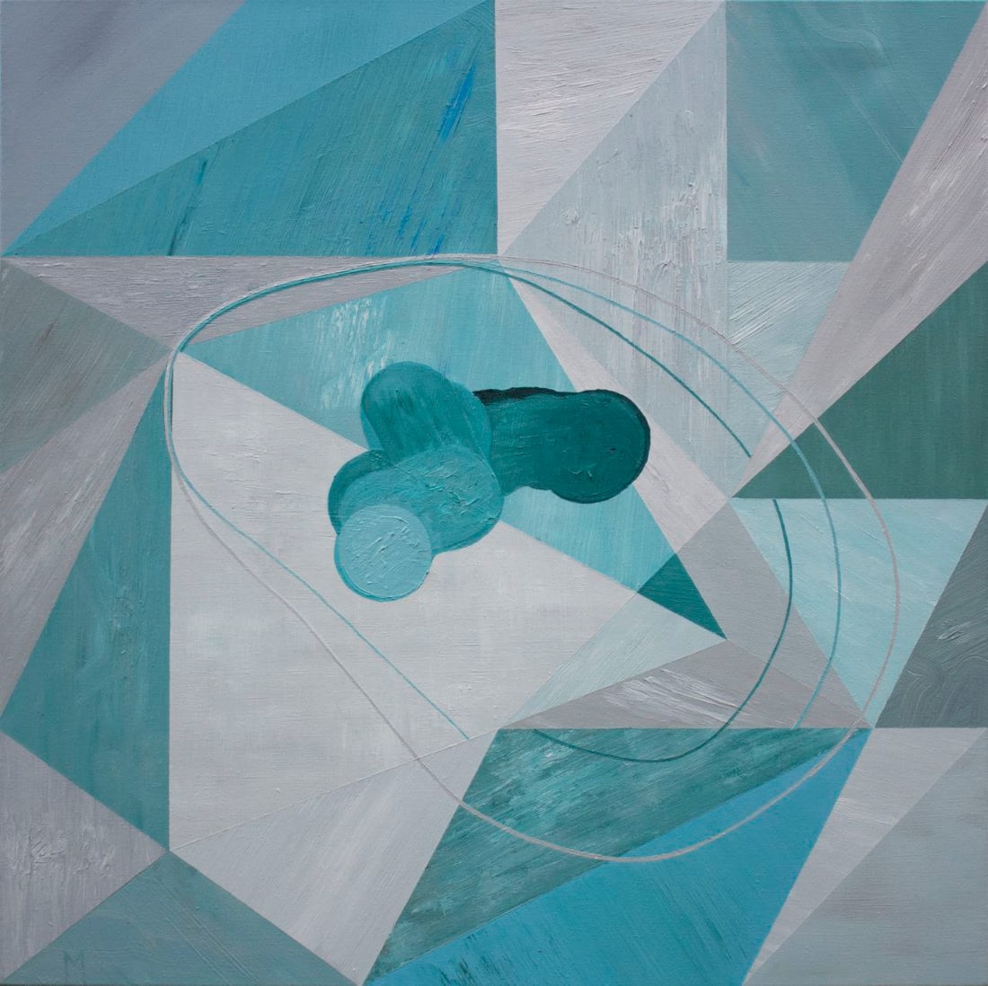 Eye - oil painting (1 of 6)