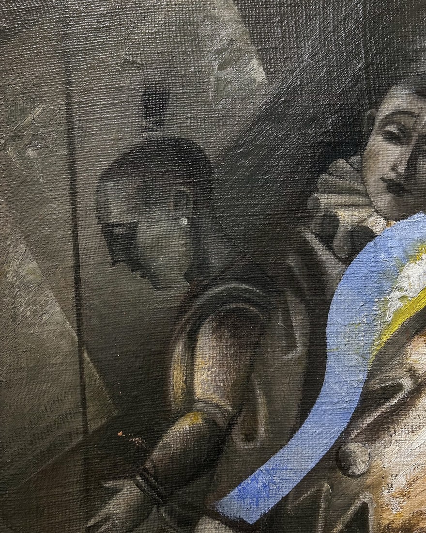 Dolls - oil painting - 11