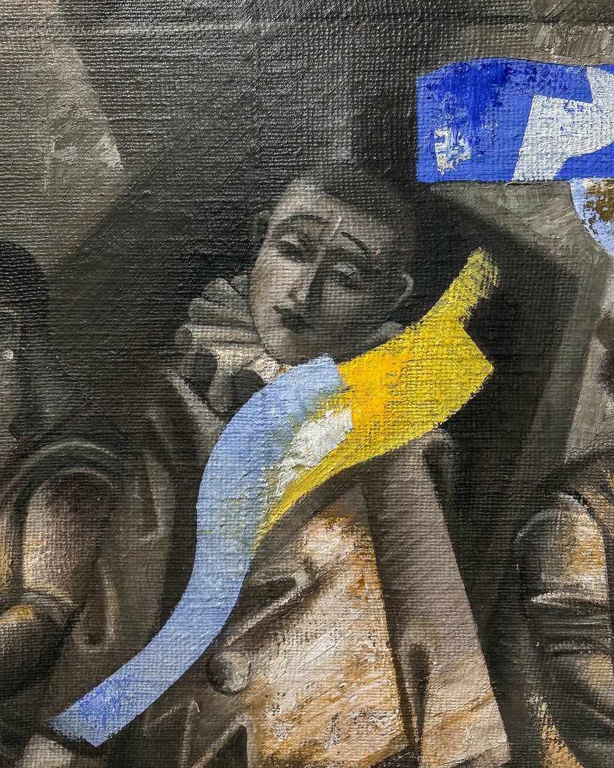 Dolls - oil painting - 6