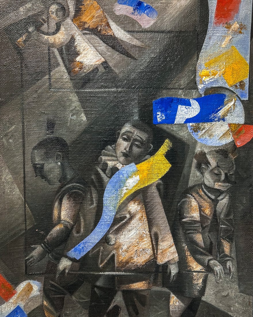 Dolls - oil painting - 9