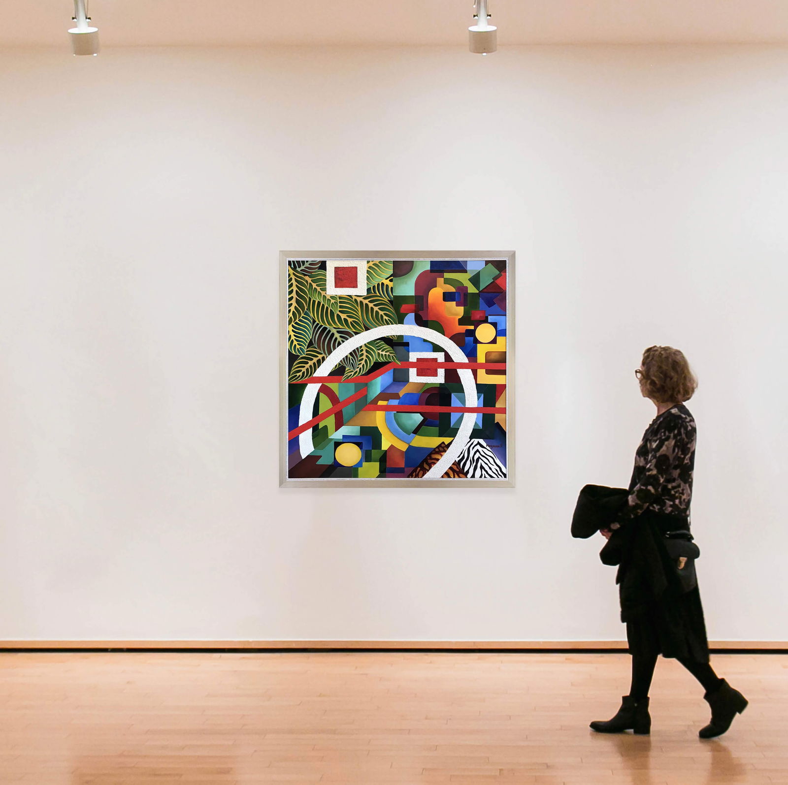 My house - oil painting - 5