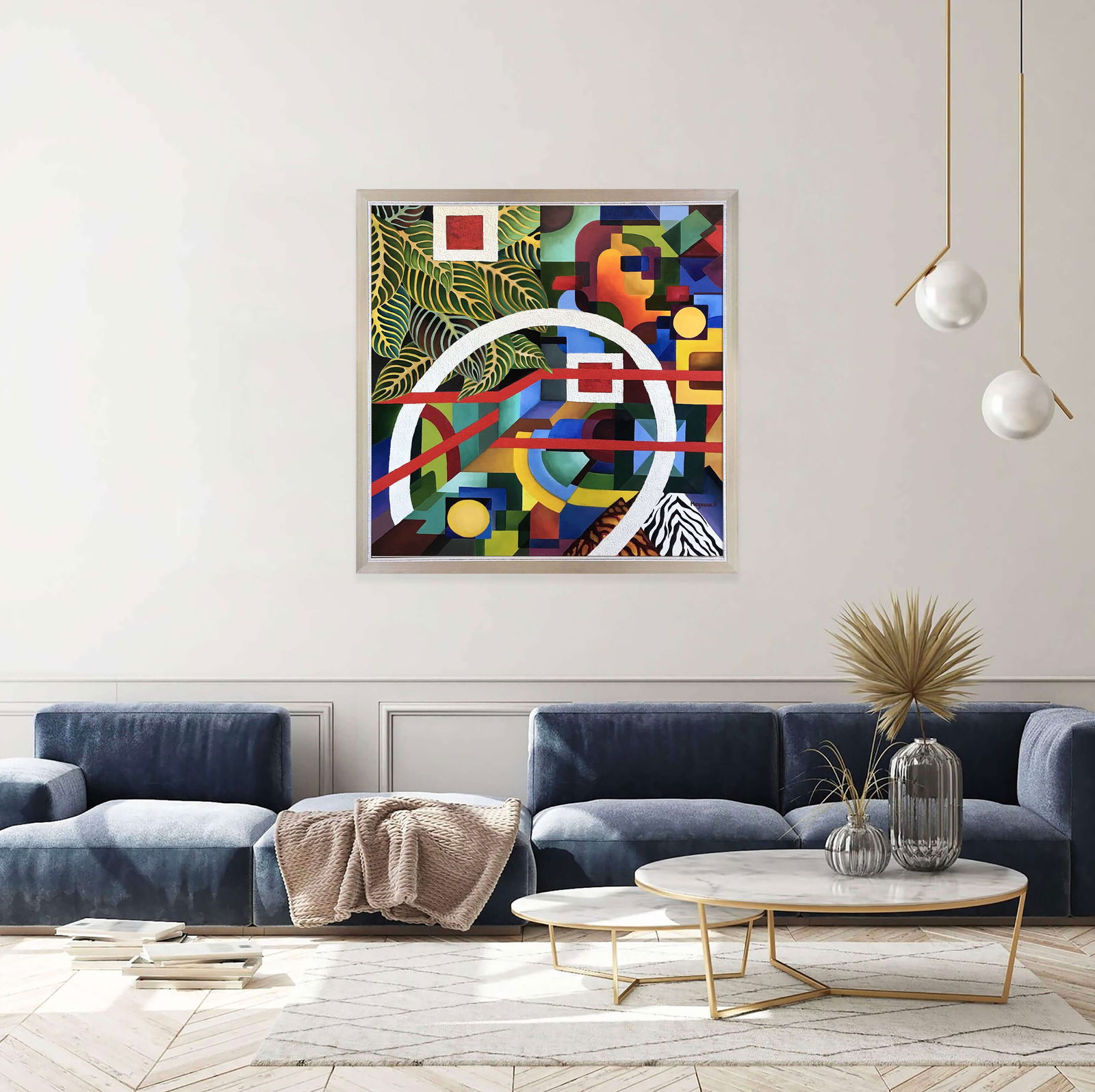 My house - oil painting - 6