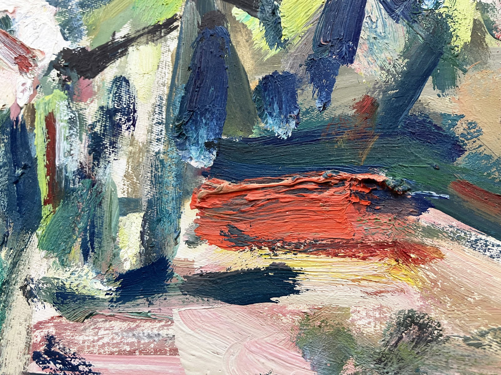 Still life with flowers - oil painting - 3