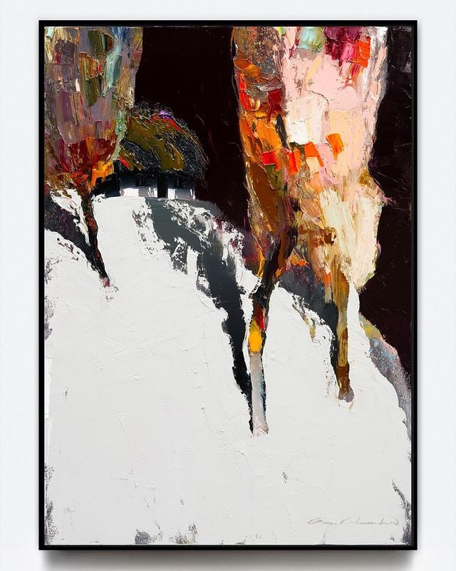 Violet. House of Ivan Kramskoi - oil painting - 10