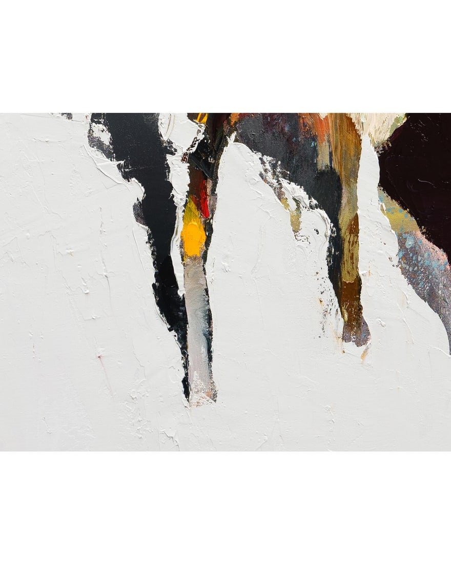 Violet. House of Ivan Kramskoi - oil painting - 8