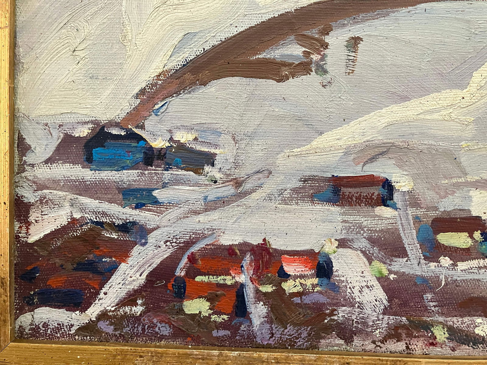 Kamchatka hills - oil painting - 7