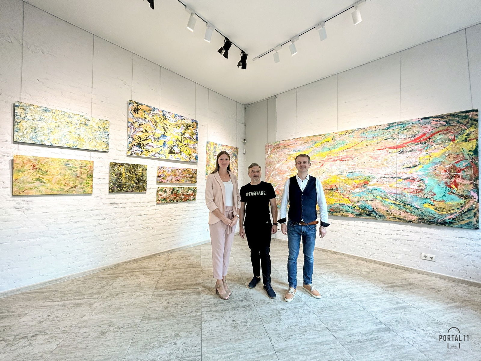 Colors of the wind 7 - oil and acrylic on canvas - 3