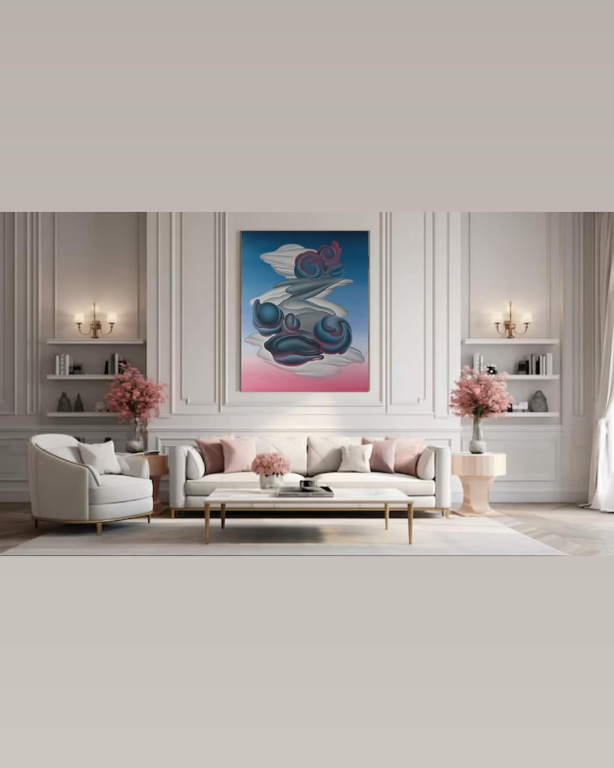 Whisper in the wind - oil painting - 5