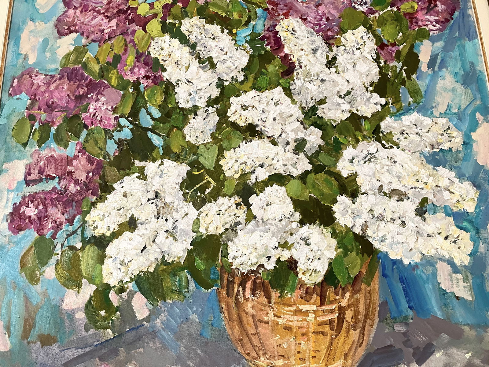 Syringa - oil painting - 5