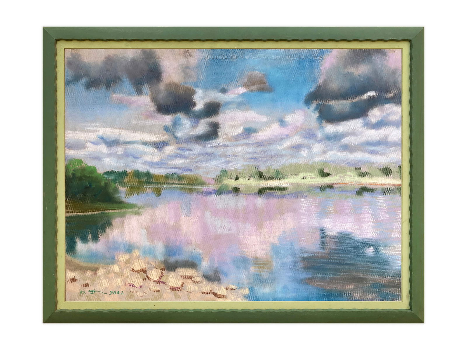 Pink River. Desna - pastel (1 of 12)