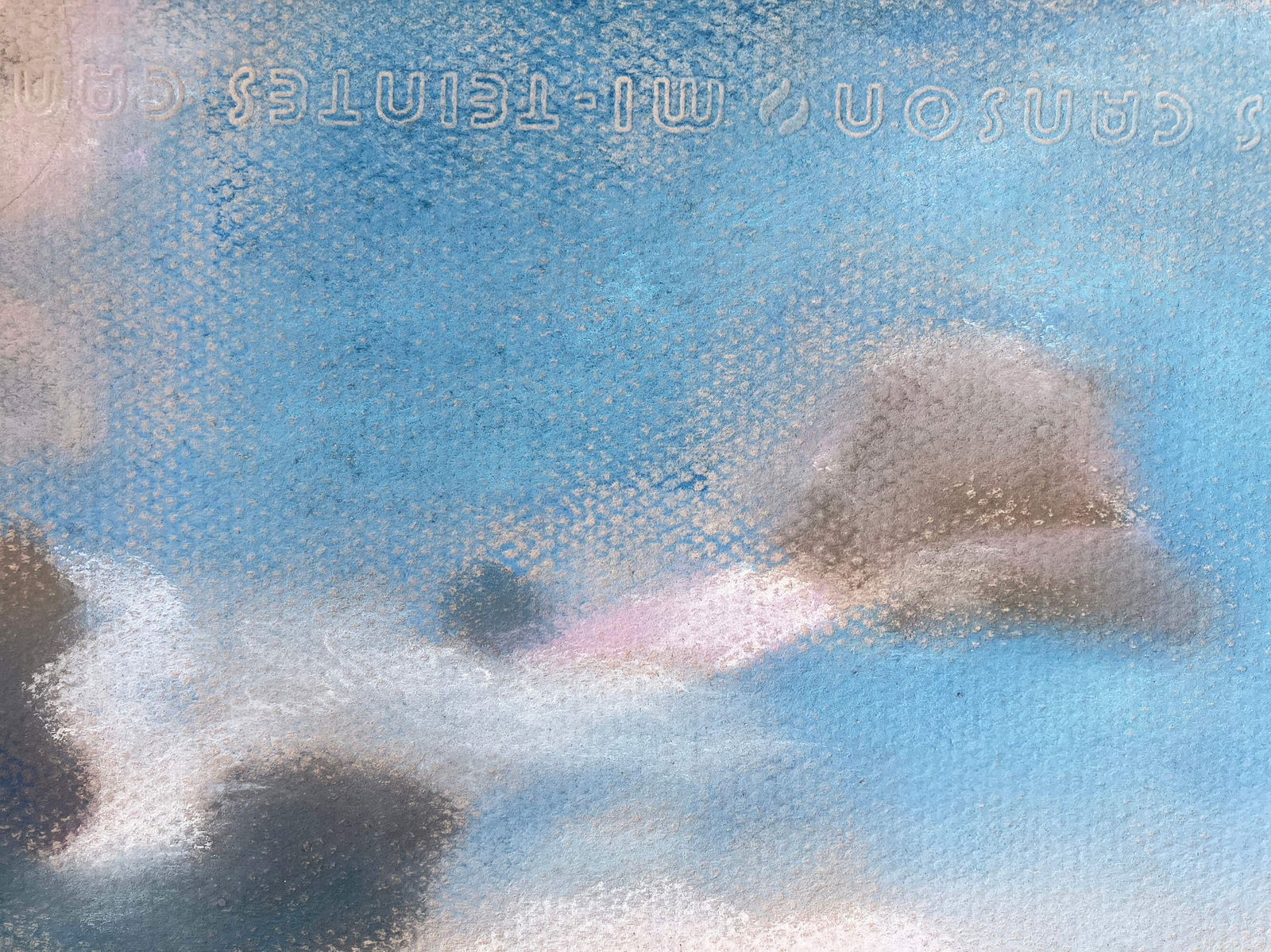 Pink River. Desna - pastel - 6