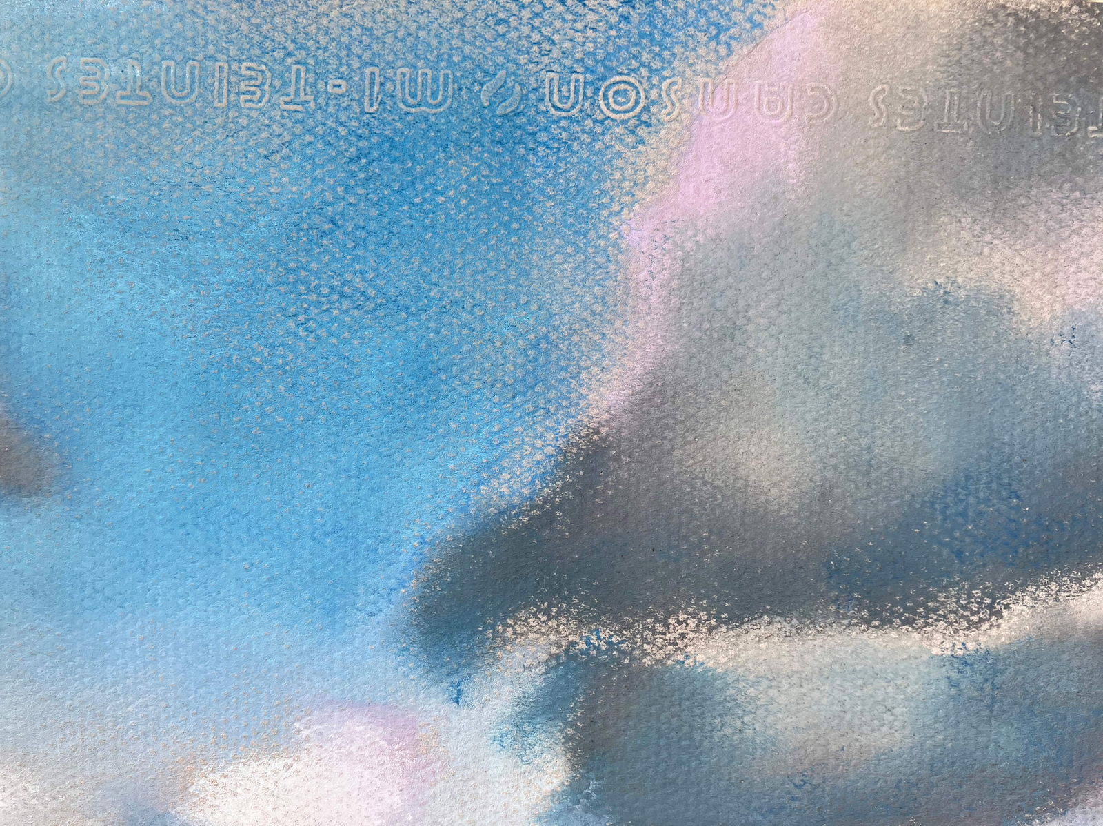 Pink River. Desna - pastel - 7