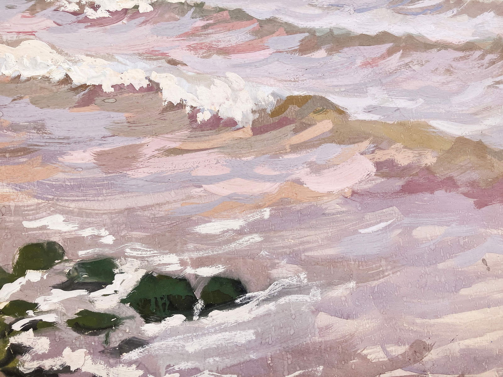 By the sea - watercolor - 2