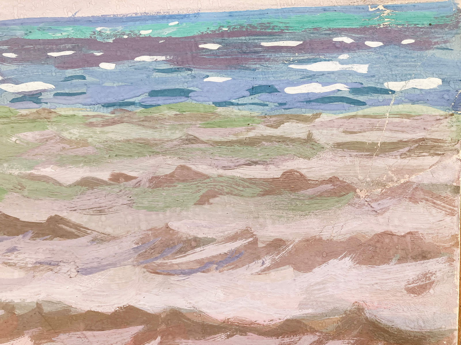 By the sea - watercolor - 5