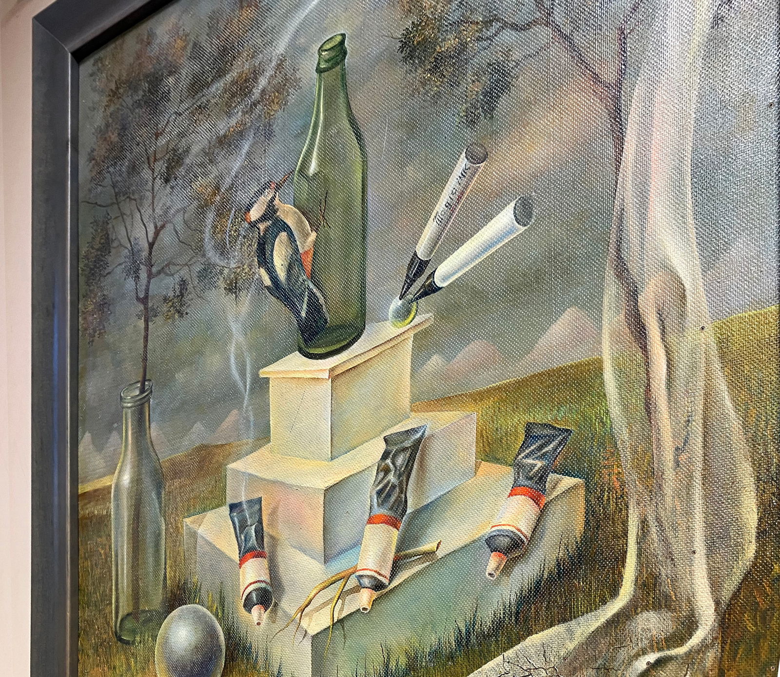 Magic ink - oil painting - 10