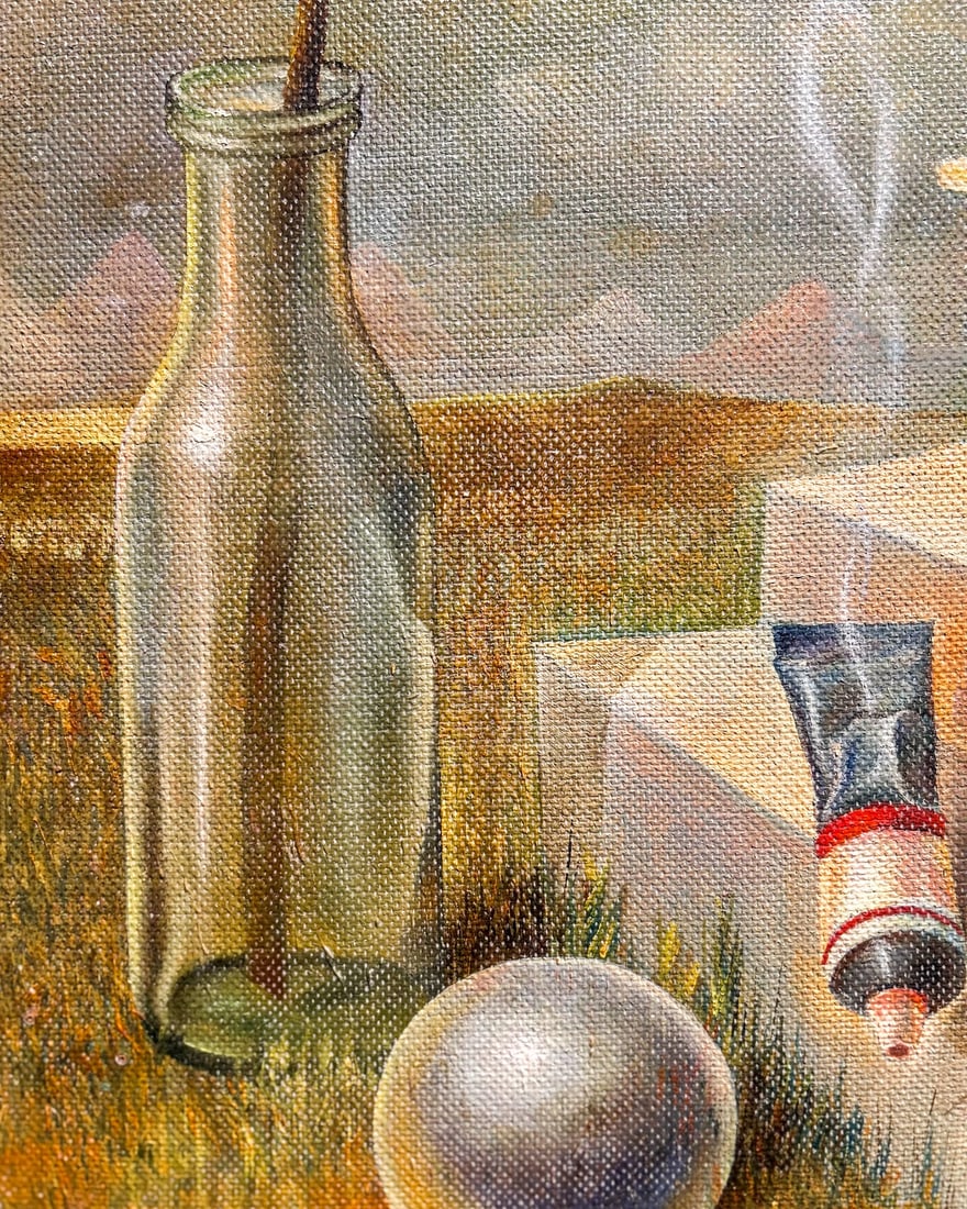 Magic ink - oil painting - 3