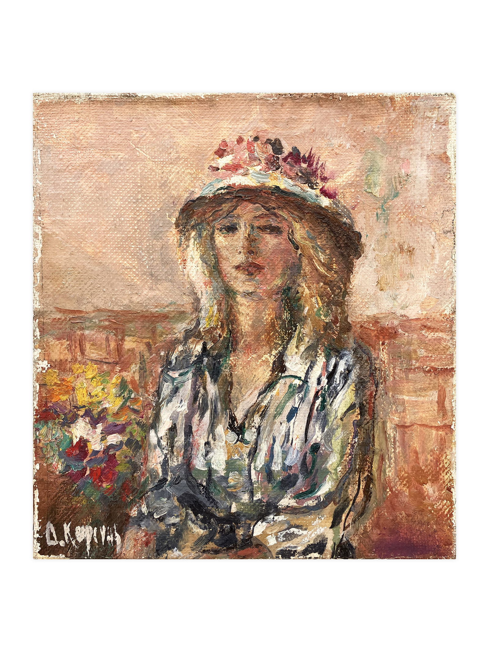 Portrait of Alena - oil painting (1 of 9)