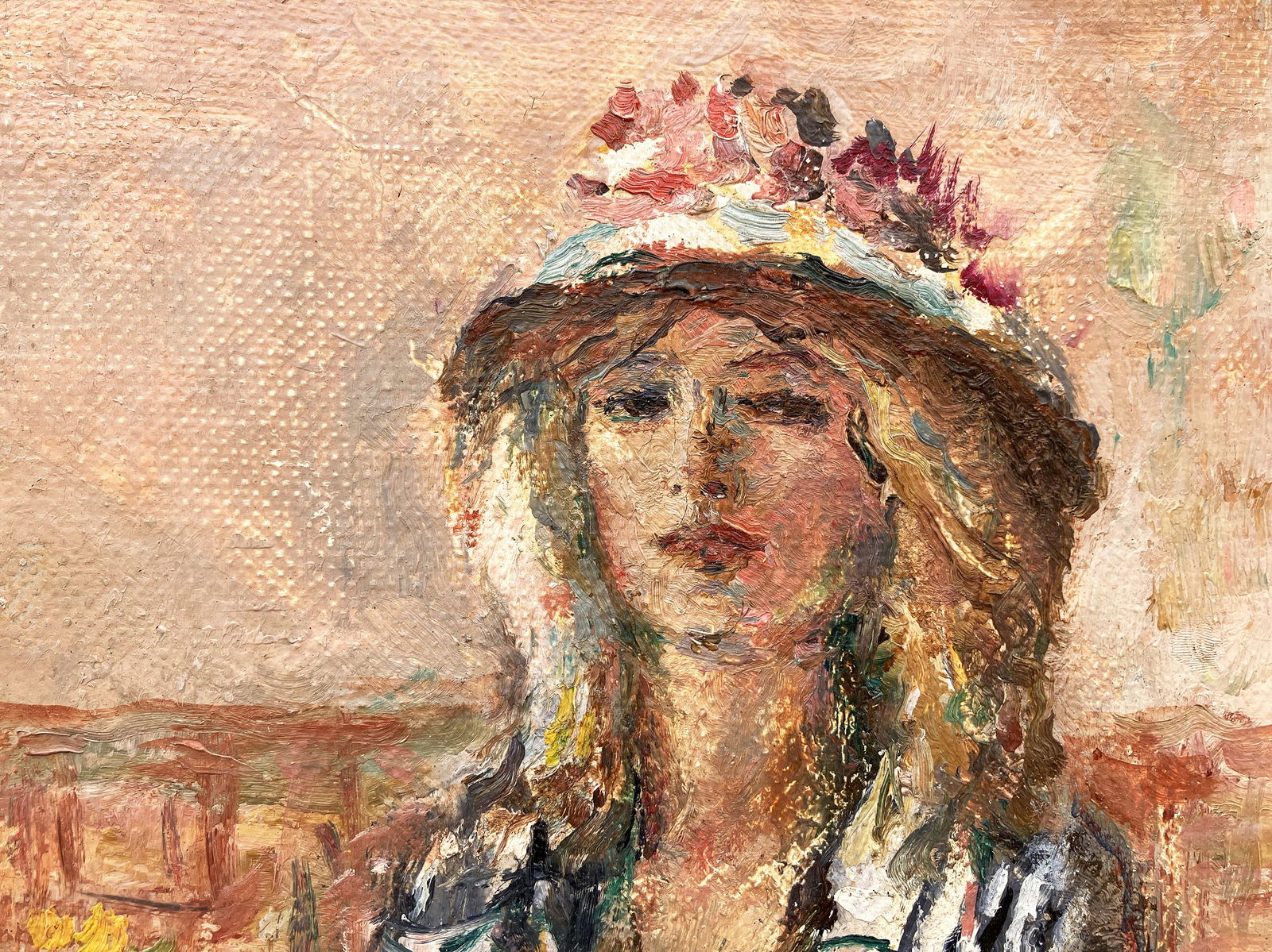 Portrait of Alena - oil painting - 3