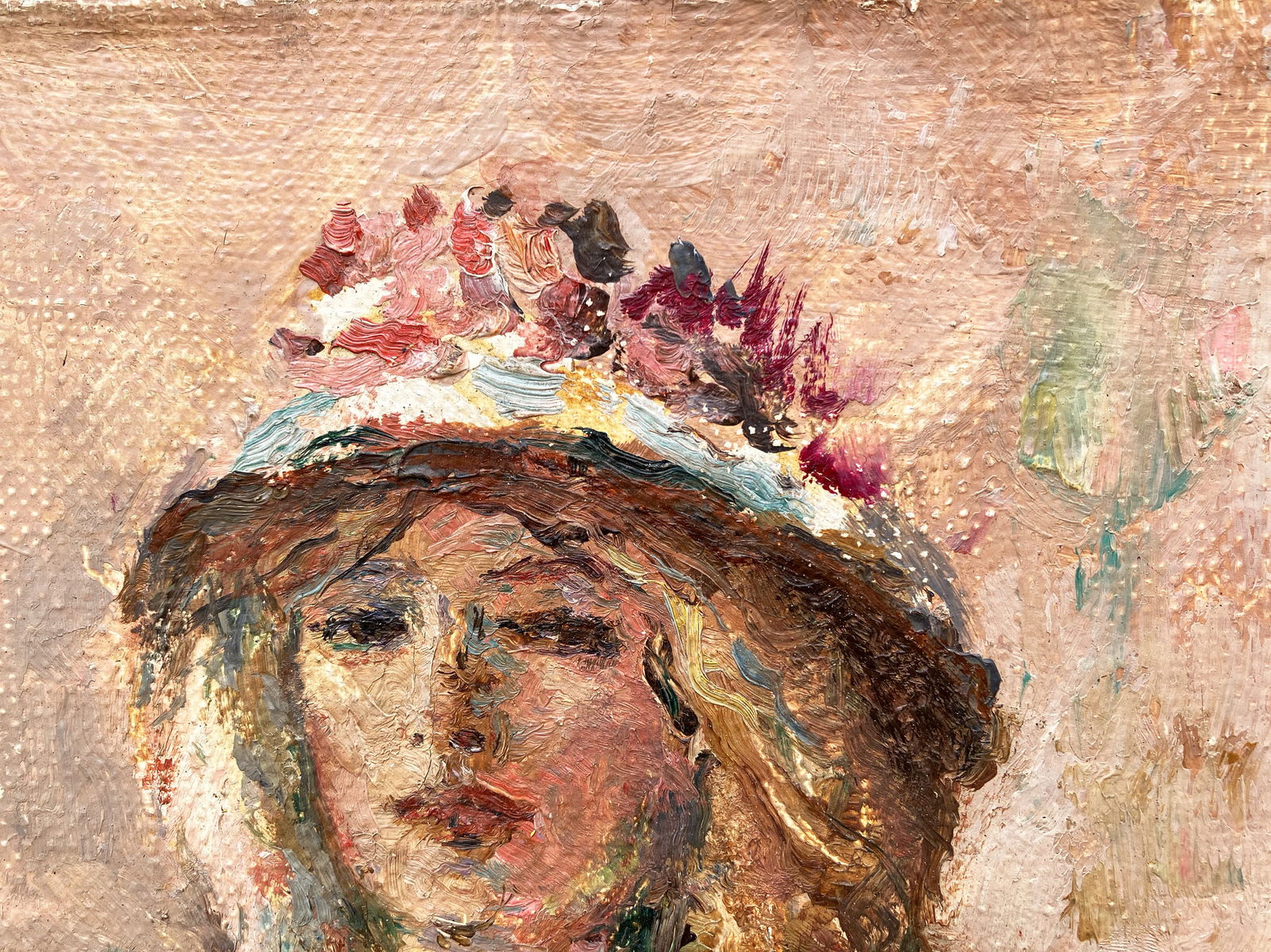 Portrait of Alena - oil painting - 6