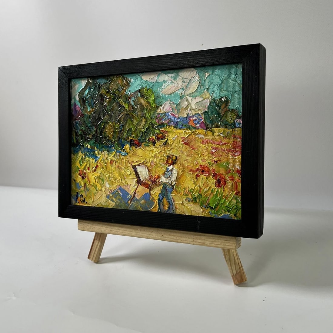 Oil painting Man in nature Oleksiy Ivanyuk - 2