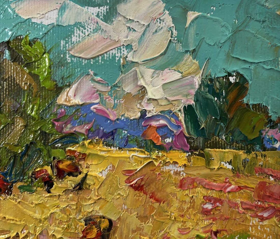 Oil painting Man in nature Oleksiy Ivanyuk - 4