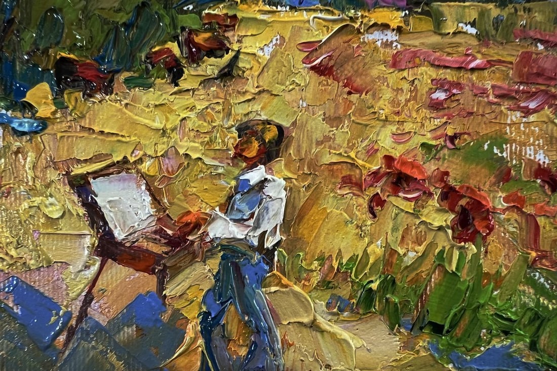 Oil painting Man in nature Oleksiy Ivanyuk - 7