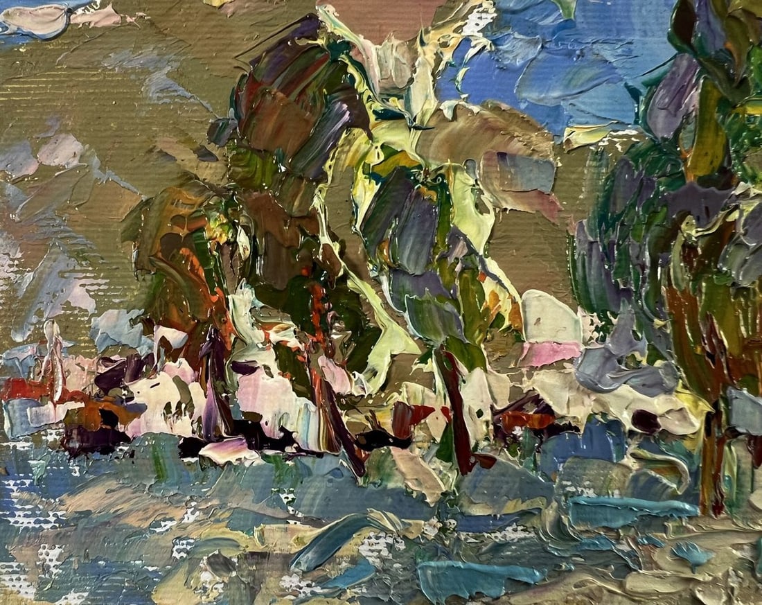 Oil painting Summer walk through the field Oleksiy Ivanyuk - 7