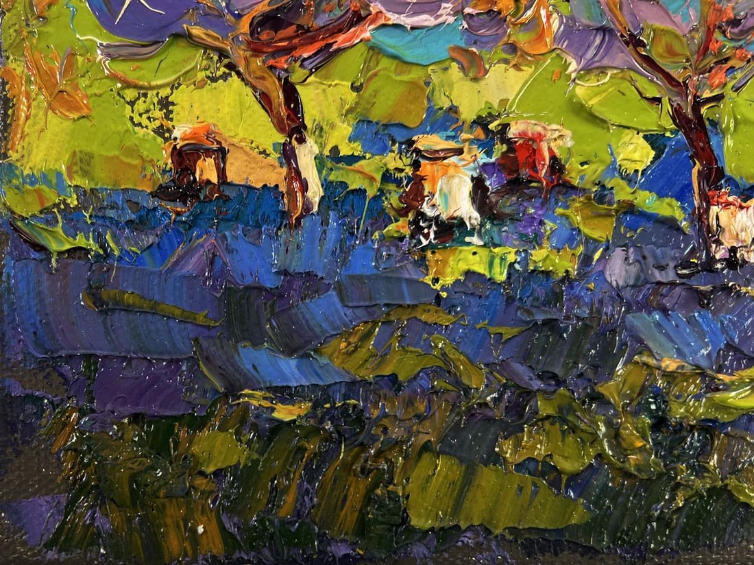 Oil painting Colors spring aroma Oksana Ivanyuk - 5