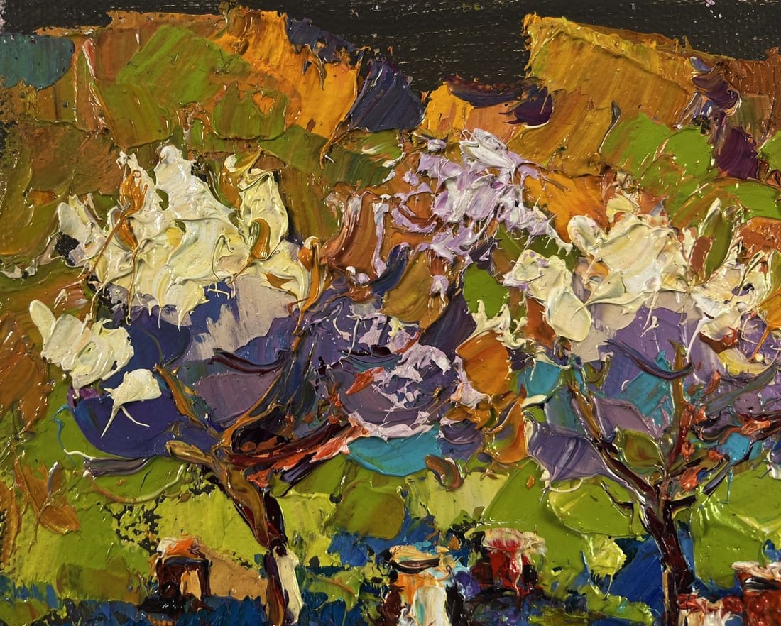 Oil painting Colors spring aroma Oksana Ivanyuk - 6