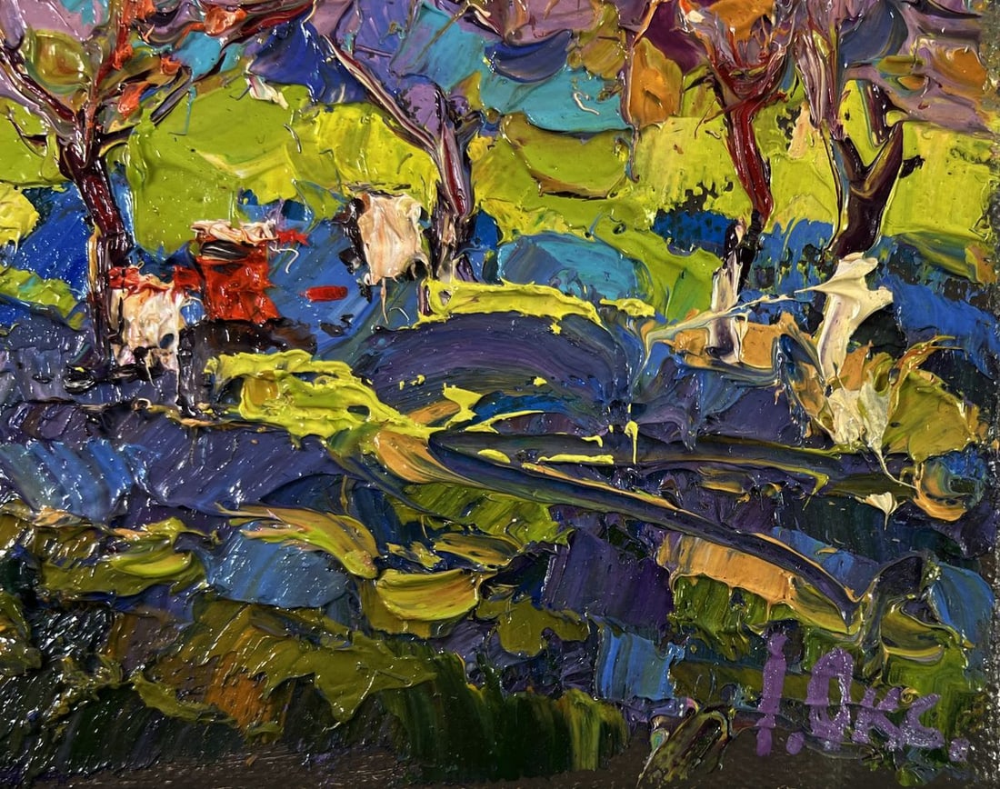 Oil painting Colors spring aroma Oksana Ivanyuk - 7