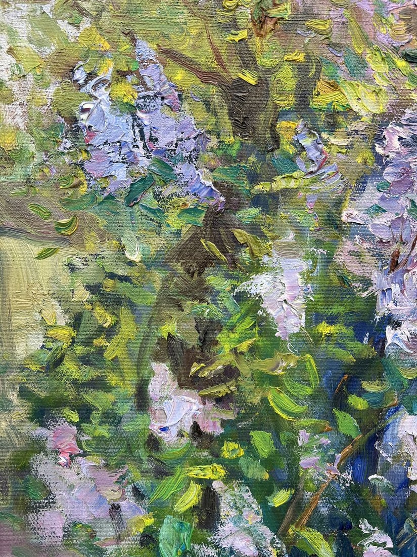 Oil painting Lilac corner V. Mishurovsky - 3