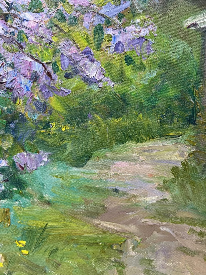 Oil painting Lilac corner V. Mishurovsky - 6