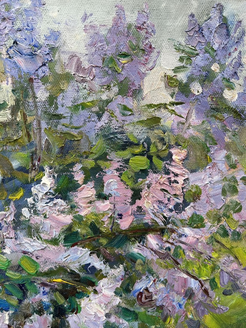 Oil painting Lilac corner V. Mishurovsky - 7
