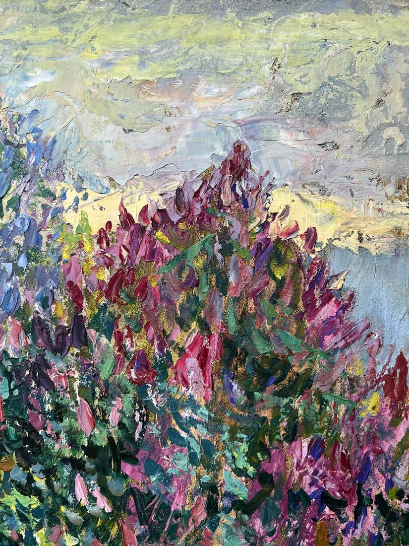 Oil painting Lilac blur V. Mishurovsky - 10