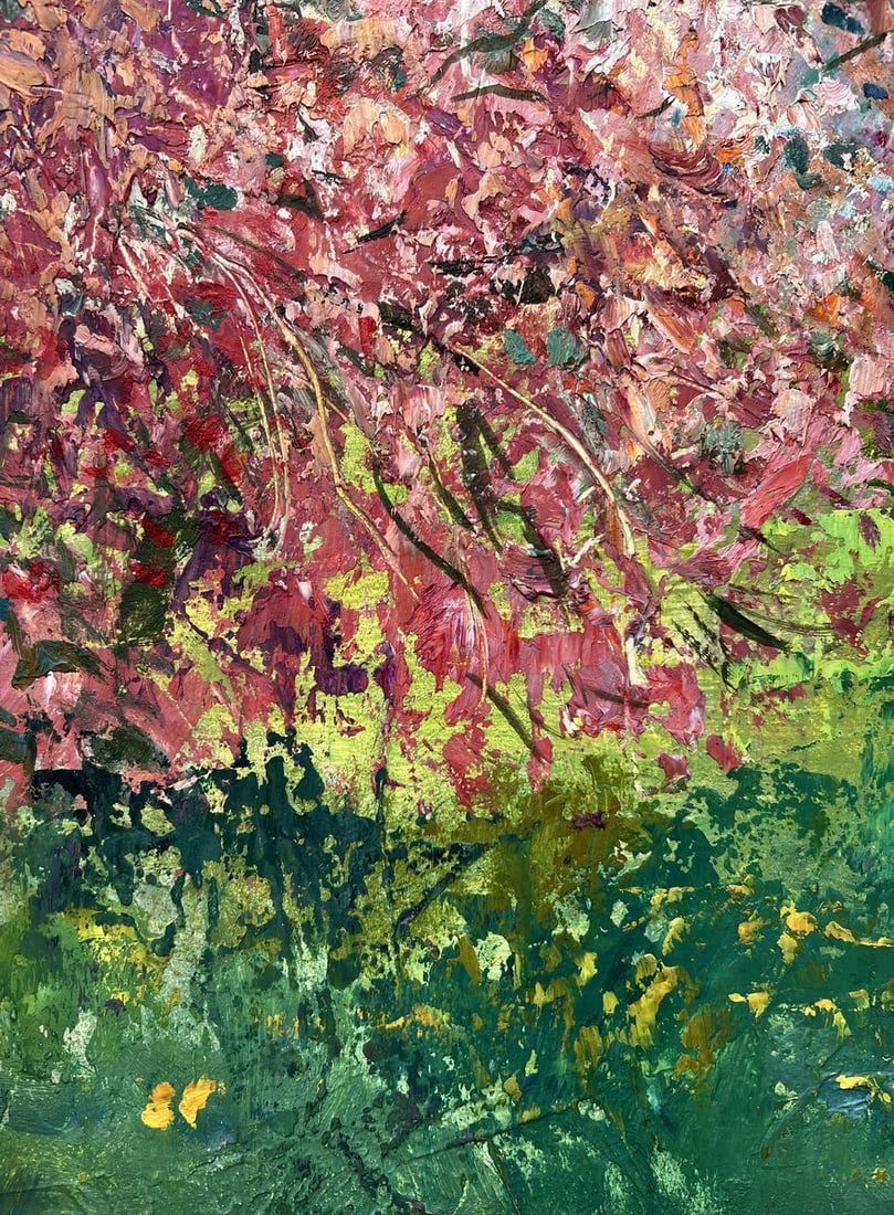 Oil painting Lilac blur V. Mishurovsky - 2