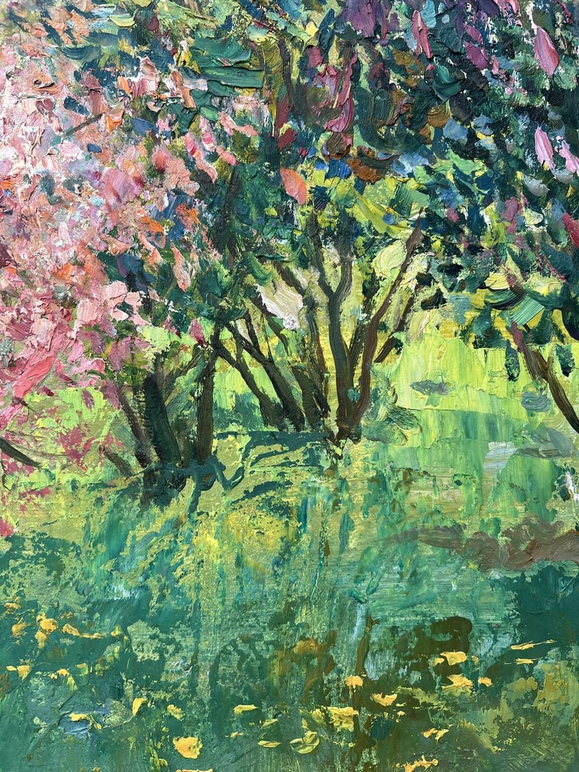 Oil painting Lilac blur V. Mishurovsky - 3