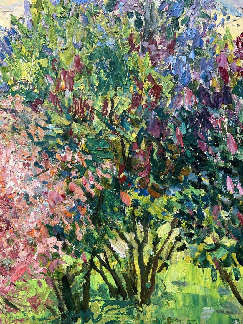 Oil painting Lilac blur V. Mishurovsky - 6