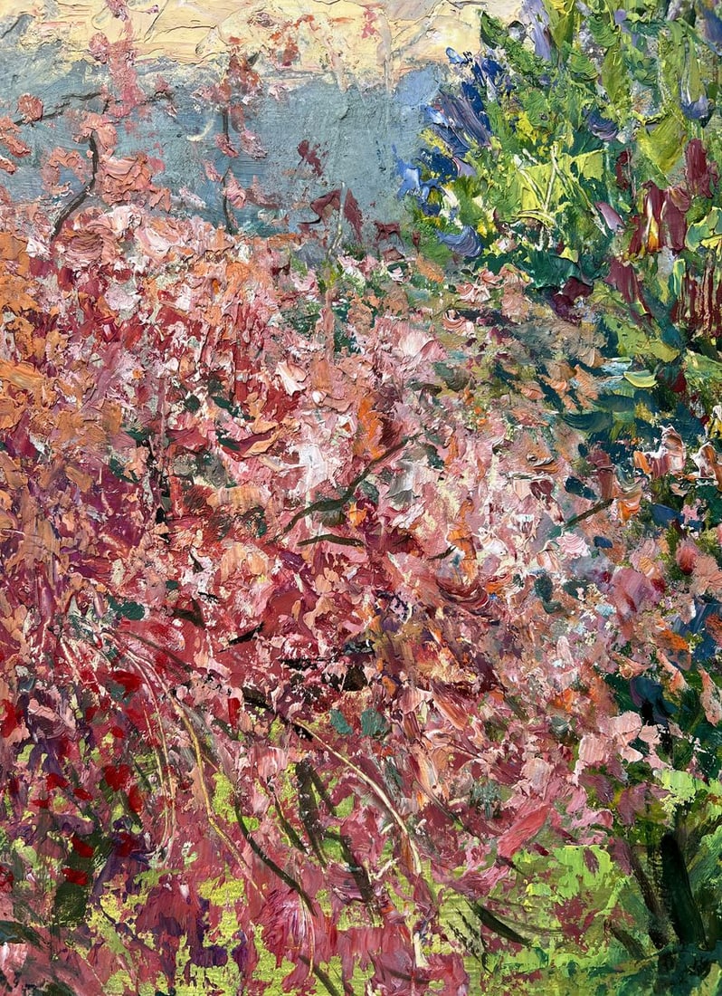 Oil painting Lilac blur V. Mishurovsky - 7