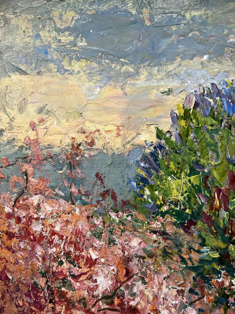 Oil painting Lilac blur V. Mishurovsky - 8