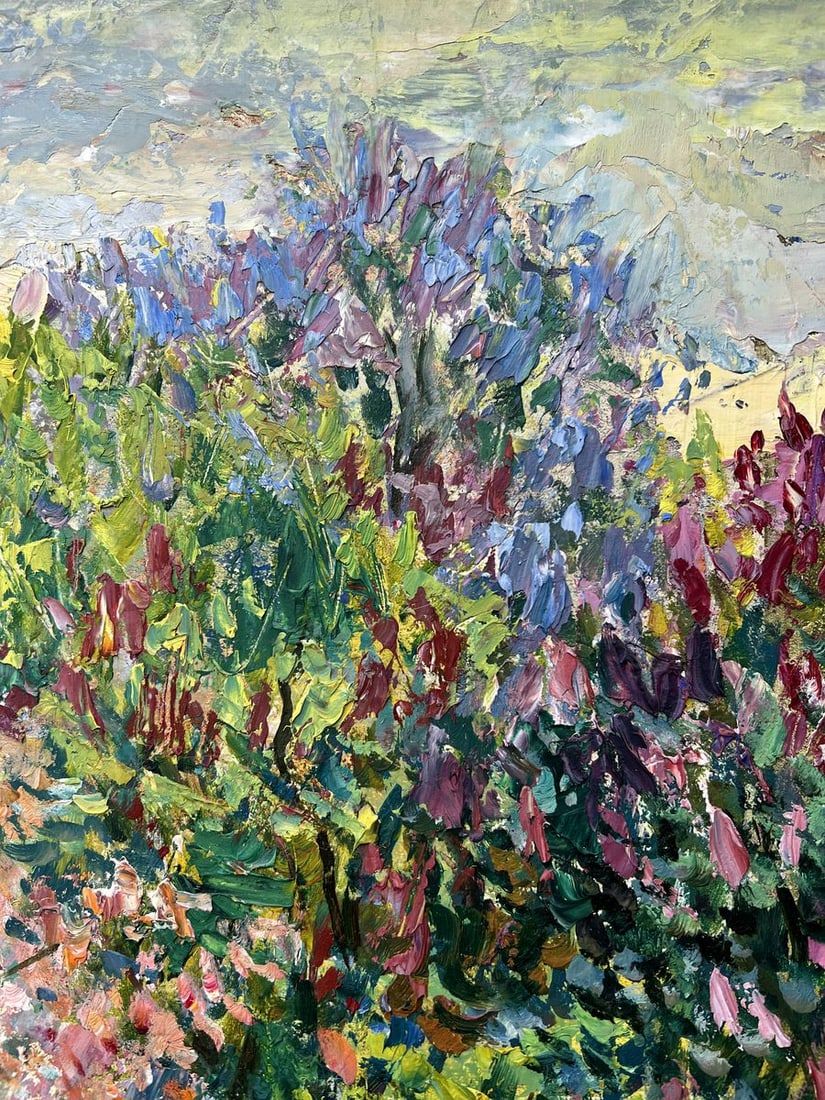 Oil painting Lilac blur V. Mishurovsky - 9