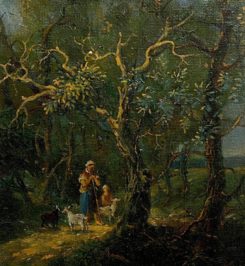 Oil painting Walk in the woods Litvinov Oleg Arkad'yevich (1 of 8)