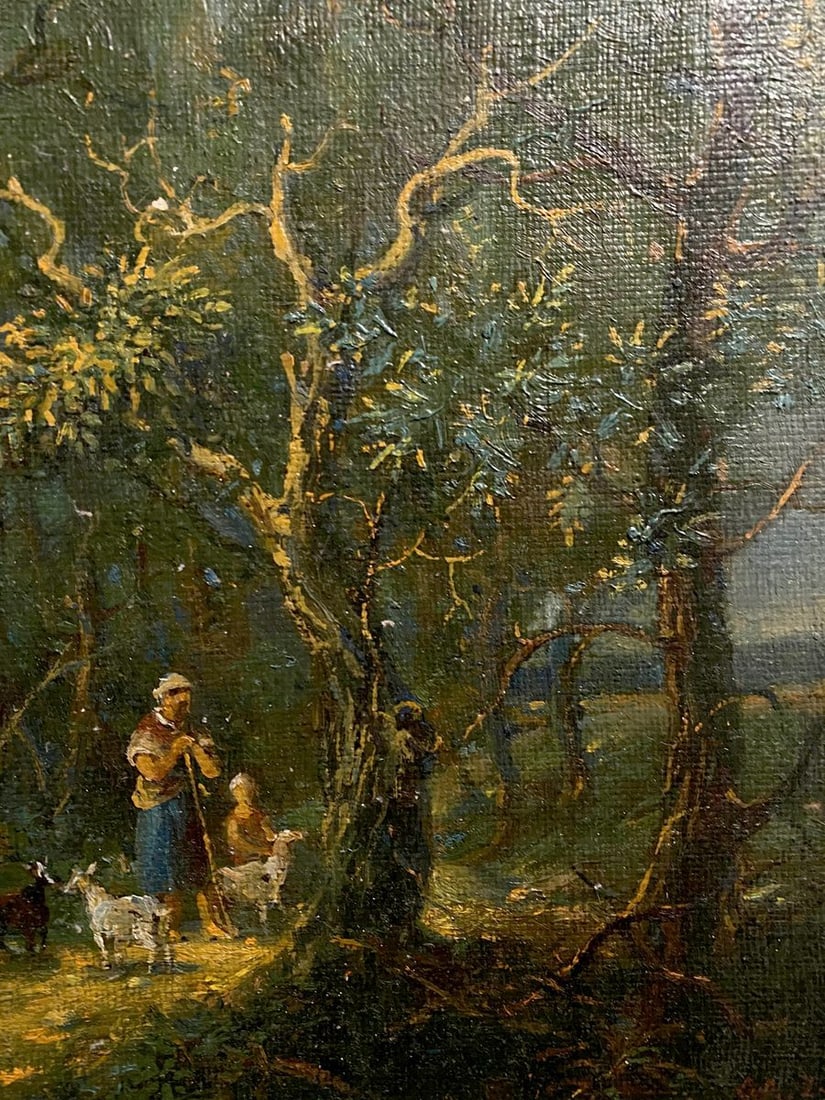 Oil painting Walk in the woods Litvinov Oleg Arkad'yevich - 2