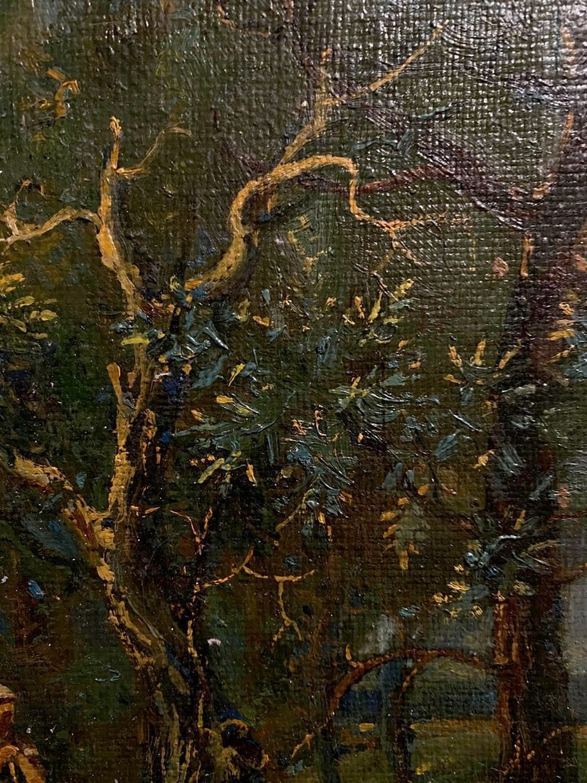 Oil painting Walk in the woods Litvinov Oleg Arkad'yevich - 5