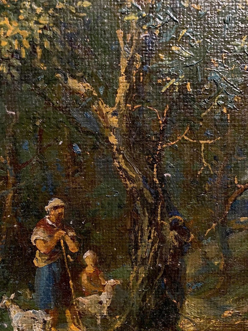 Oil painting Walk in the woods Litvinov Oleg Arkad'yevich - 6