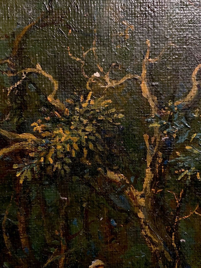 Oil painting Walk in the woods Litvinov Oleg Arkad'yevich - 7