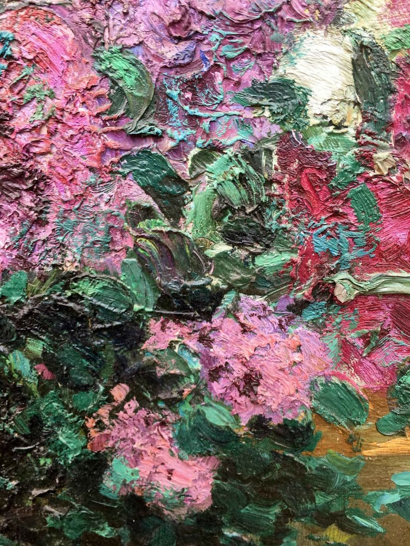 Oil painting flowers Ivan Kirillovich Zyupka - 3