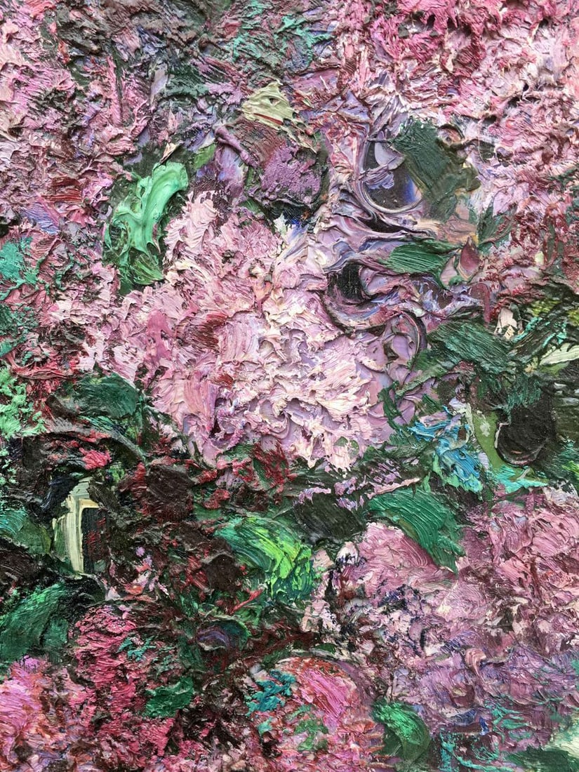 Oil painting flowers Ivan Kirillovich Zyupka - 4