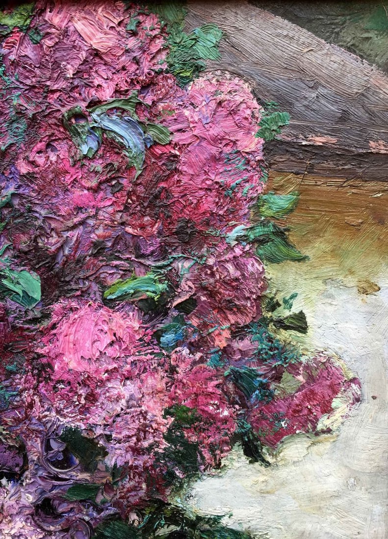 Oil painting flowers Ivan Kirillovich Zyupka - 5