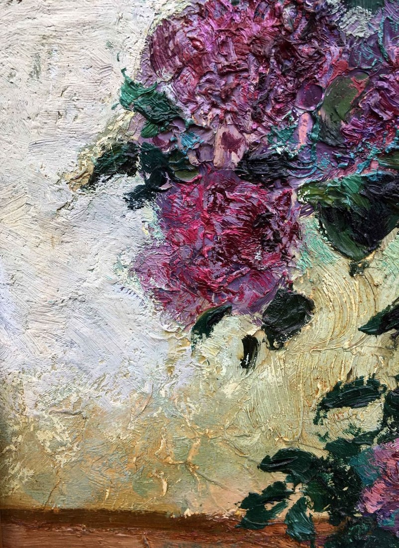 Oil painting flowers Ivan Kirillovich Zyupka - 7