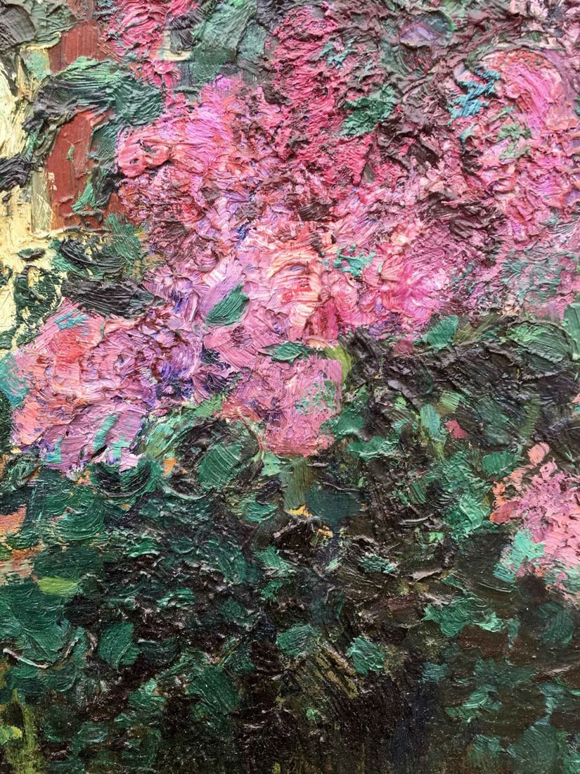 Oil painting flowers Ivan Kirillovich Zyupka - 8